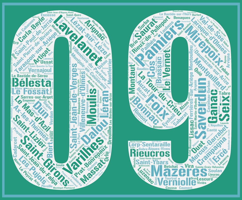 Affiche département Ariège - 09 – Image 3