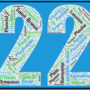 Affiche du département des Côtes d'Armor - 22 - v2