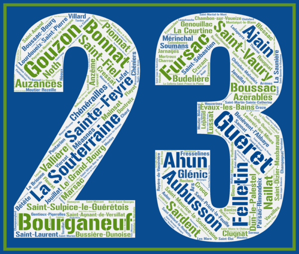Affiche département Creuse - 23 - v1