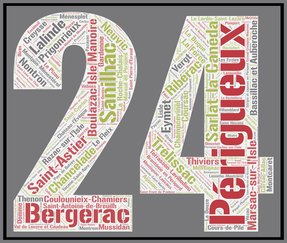 Affiche département de la Dordogne - 24 – Image 3