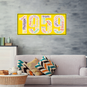 Affiche Prénoms Année 1959