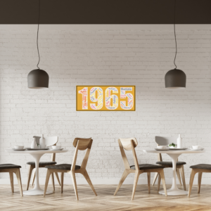 Affiche Prénoms Année 1965