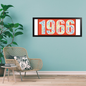 Affiche Prénoms Année 1966