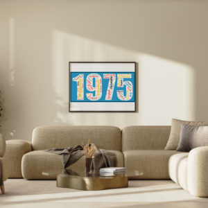 Affiche Prénoms Année 1975