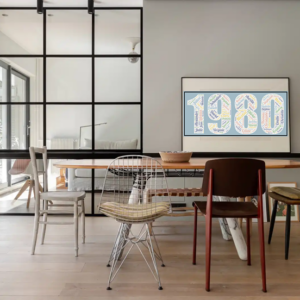 Affiche Prénoms Année 1980