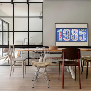 Affiche Prénoms Année 1985