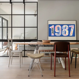 Affiche Prénoms Année 1987