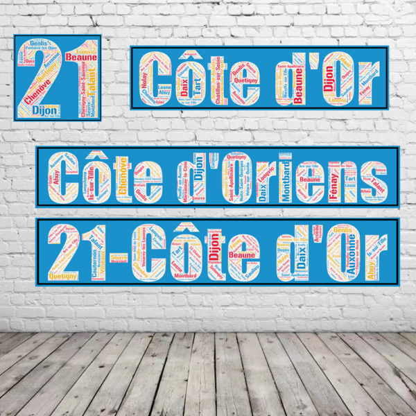 Affiche du département de la Côte d'or +21- v1 – Image 3