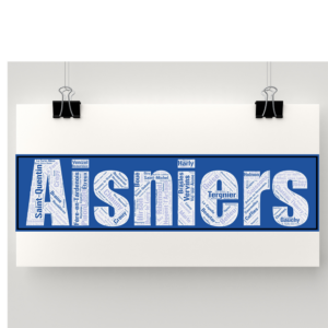 Affiche département Aisne- Aisniers