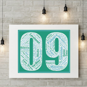 Affiche département Ariège - 09