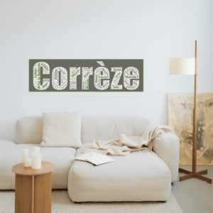 Affiche département Corrèze