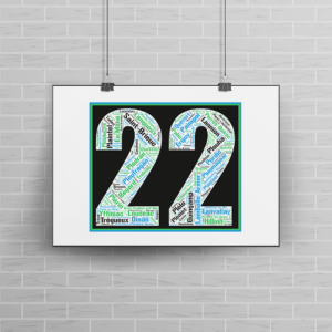 Affiche département Côtes d'Armor - 22