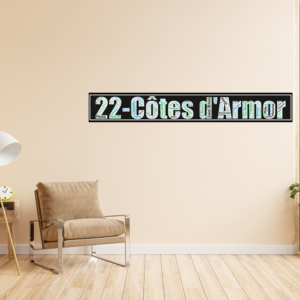 Affiche département Côtes d'Armor +22
