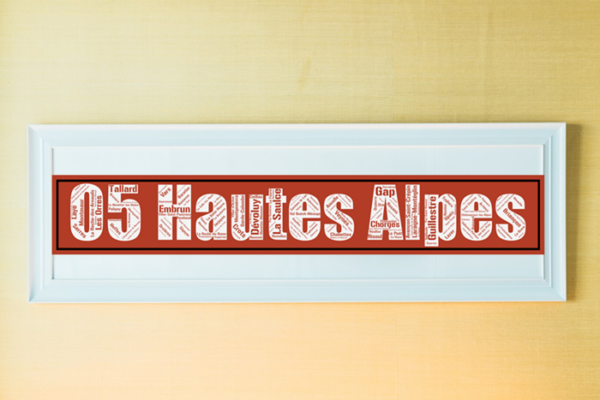 Affiche département les Hautes Alpes +05 - v1 – Image 3