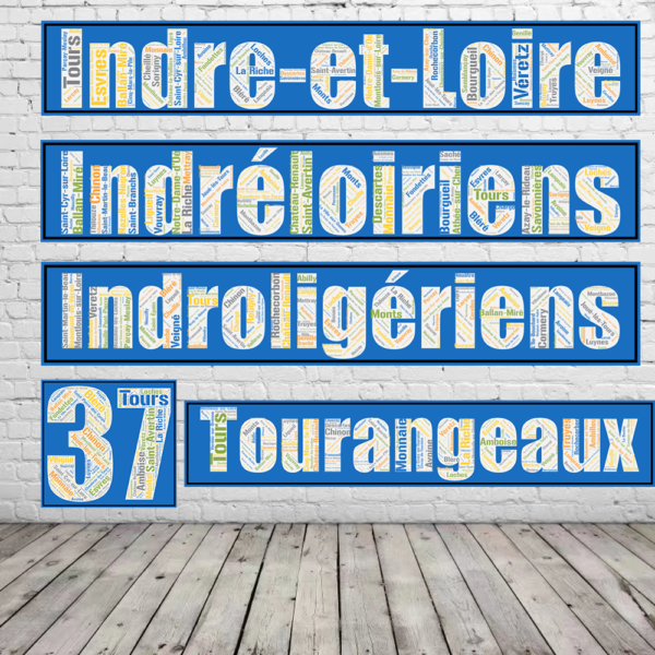 Affiche Département de l'Indre-et-Loire -Indroloiriens - v1 – Image 2