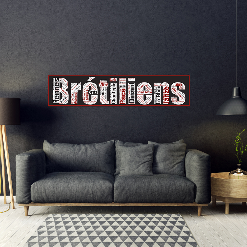 Affiche département Ille-et-Vilaine - Brétiliens