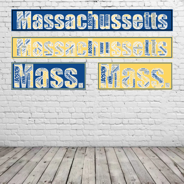 Affiche Massachusetts - v2 – Image 3