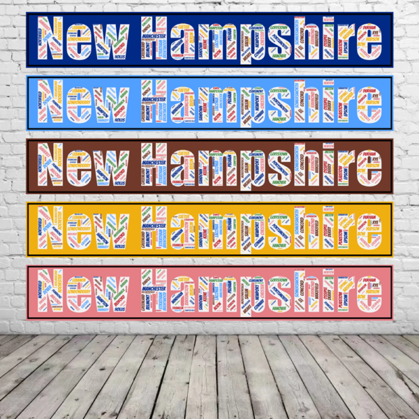 Affiche New Hampshire - v2 – Image 3