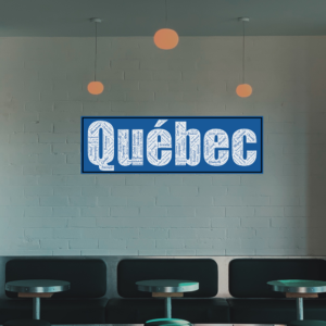 Affiche Québec