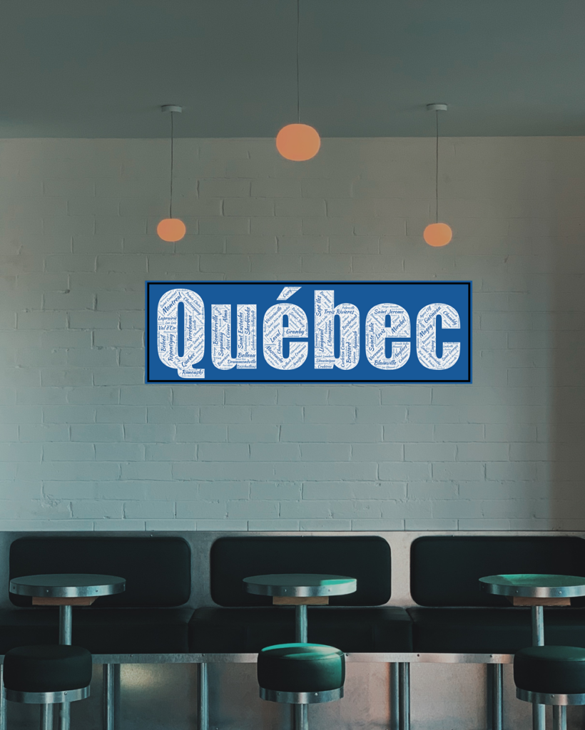 Affiche Québec
