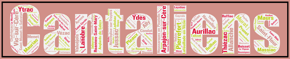 Affiche du département du Cantal - cantaliens – Image 3