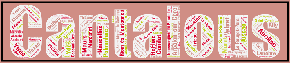 Affiche du département du Cantal - cantalous – Image 3