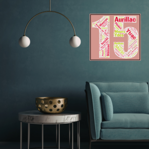 Affiche du département du Cantal - 15