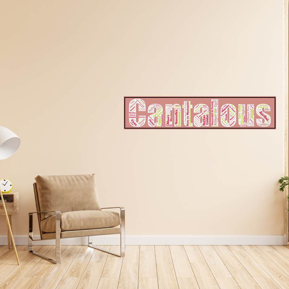 Affiche du département du Cantal - cantalous