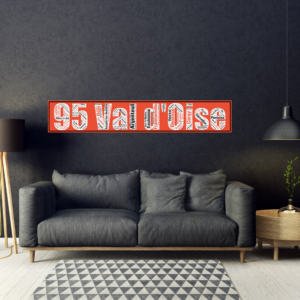 Affiche département Val d'Oise +95