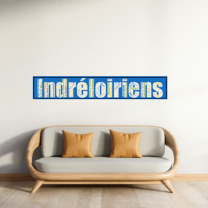 Affiche Département Indre-et-Loire -Indréloiriens