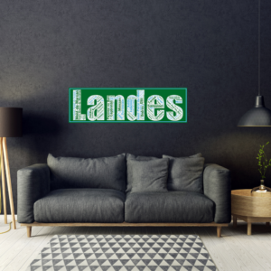 Affiche département Landes