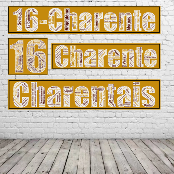 Affiche du département de la Charente - charentais -v2 – Image 3