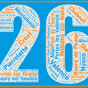 Affiche du département de la Drôme - 26 - v2