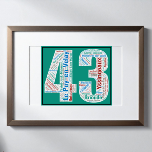 Affiche département Haute-Loire - 43