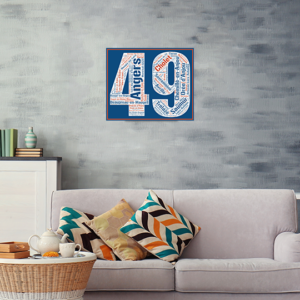 Affiche département Maine-et-Loire - 49