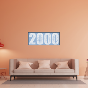 Affiche Prénoms Année 2000