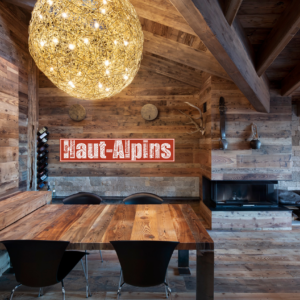 Affiche département des Hautes Alpes - Haut Alpins