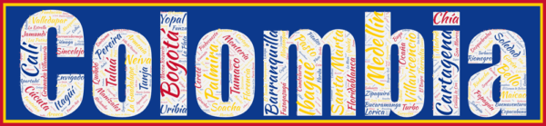 Affiche Colombie -  v2