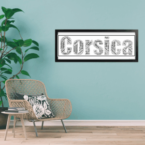 Affiche Corse - Corsica