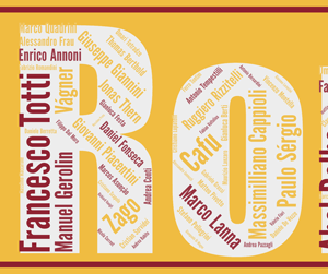 Affiche AS Roma - Années 90 - v1