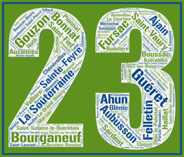Affiche département Creuse - 23 - v2