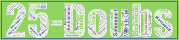 Affiche département du Doubs +25 - v3