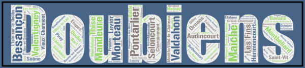 Affiche département du Doubs - Doubiens - v1