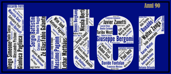 Affiche Inter - Années 90 - v1