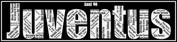 Affiche Juventus - Années 90 - v1