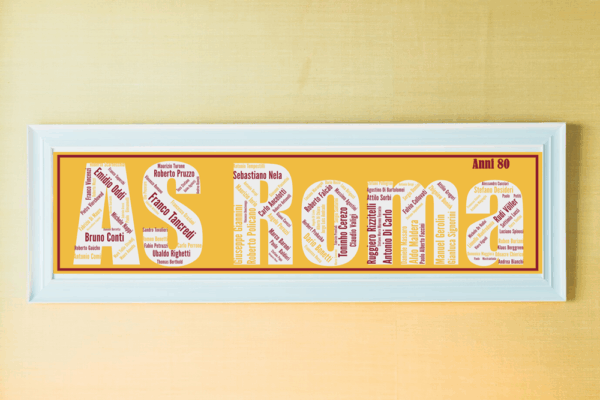 Affiche AS Roma - Années 80 - v1 – Image 3