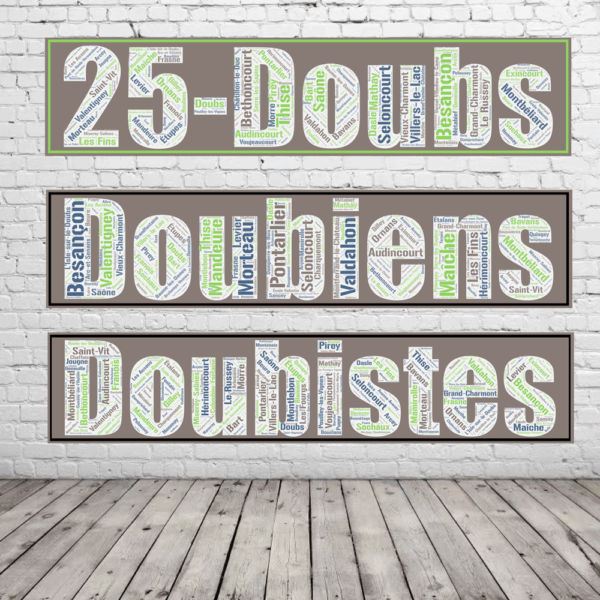Affiche département du Doubs +25 - v2 – Image 3