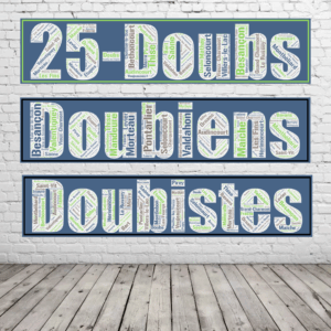 Affiche département du Doubs +25 - v1
