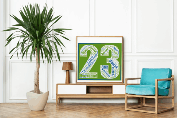 Affiche département Creuse - 23 - v2 – Image 3