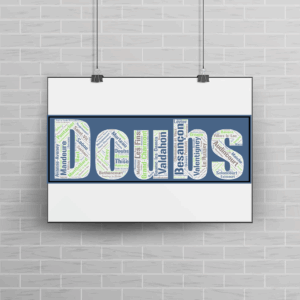 Affiche département Doubs